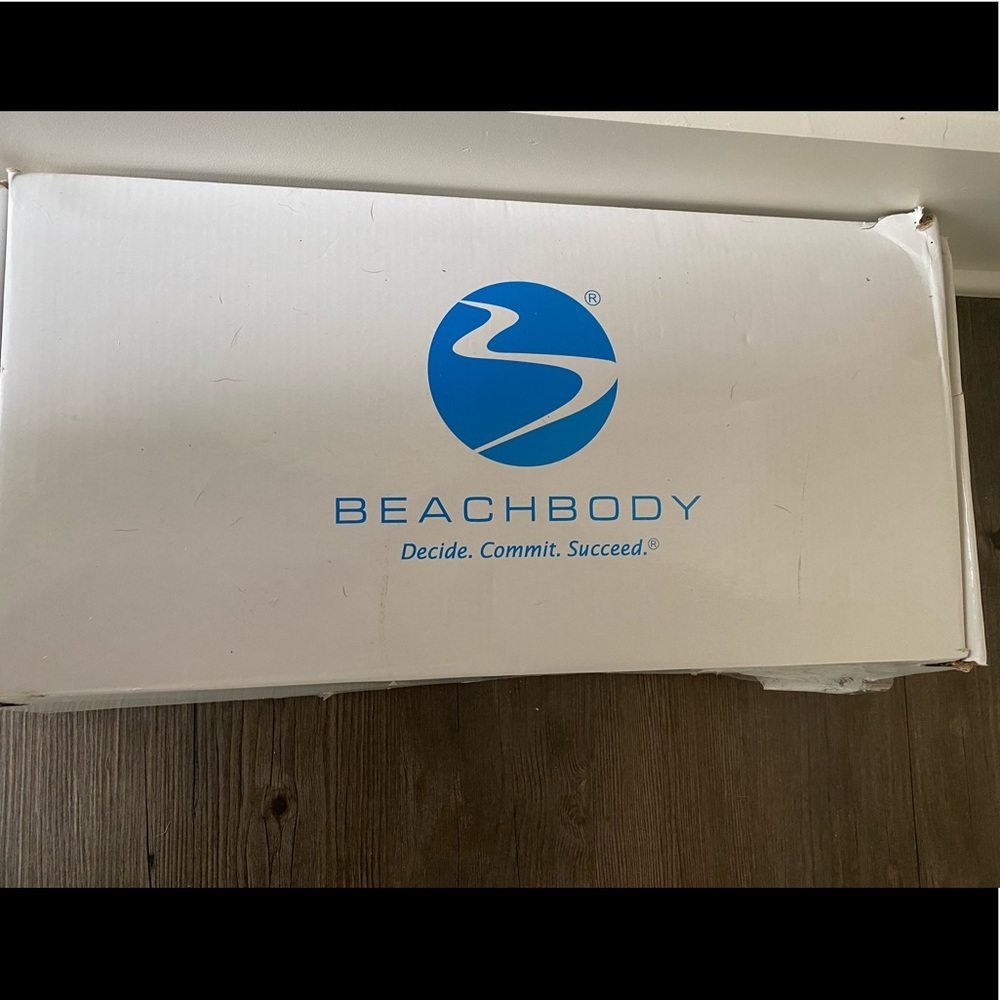 P90x3 Workout DVD, resistance band and chin-up bar